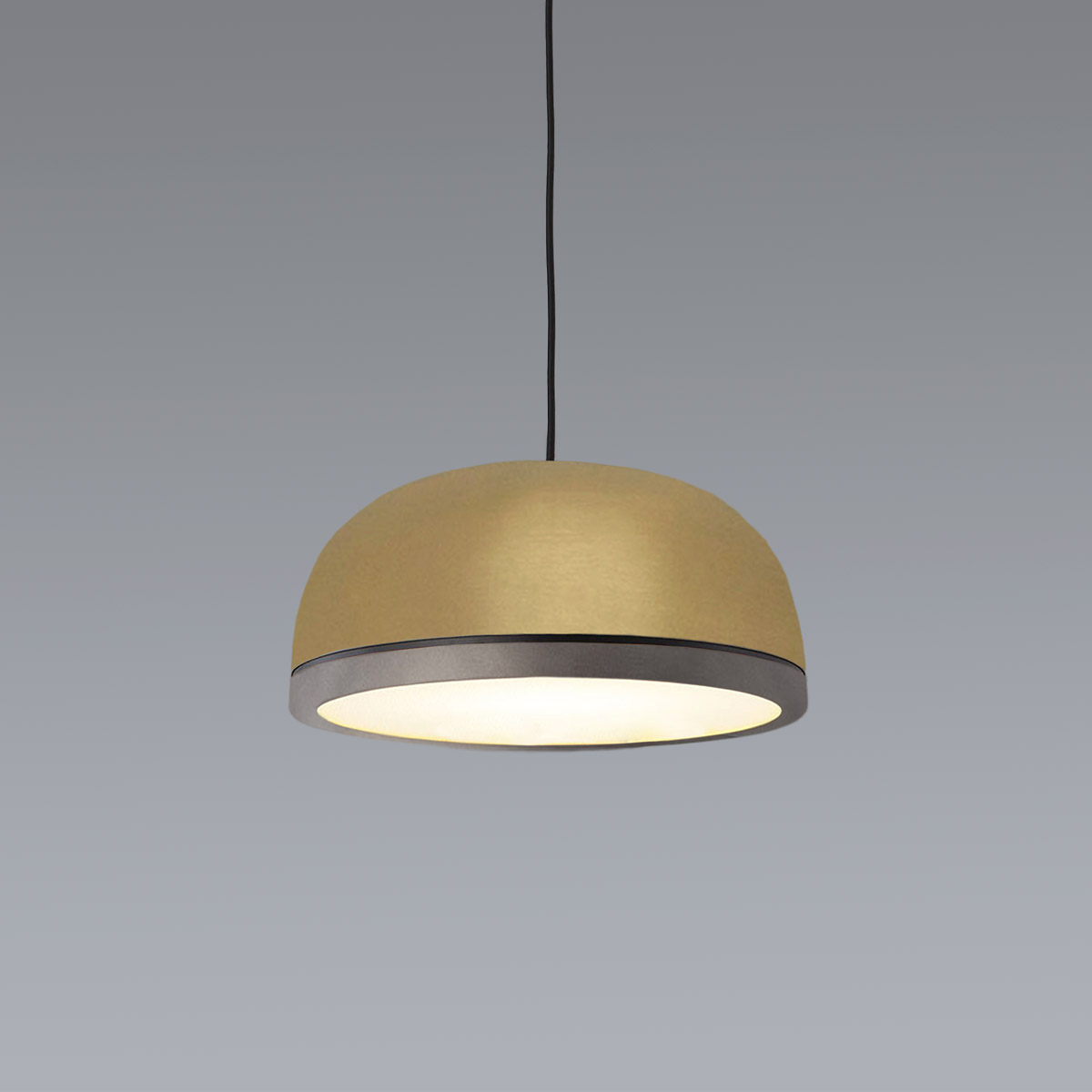 Molly 556.23 Pendelleuchte Ø: 38 cm, Messing, Zinn