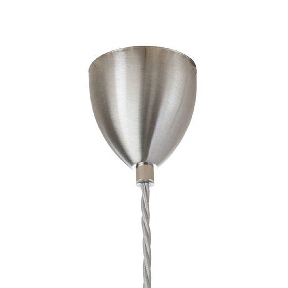 Lute Pendelleuchte S Ø 14 cm, Chameleon, Gold Ebb & Flow Rowan Pendelleuchte M Ø 22 cm Rowan Pendelleuchte M Ø 22 cm, Obsidian, Gold – Detailansicht des Baldachins