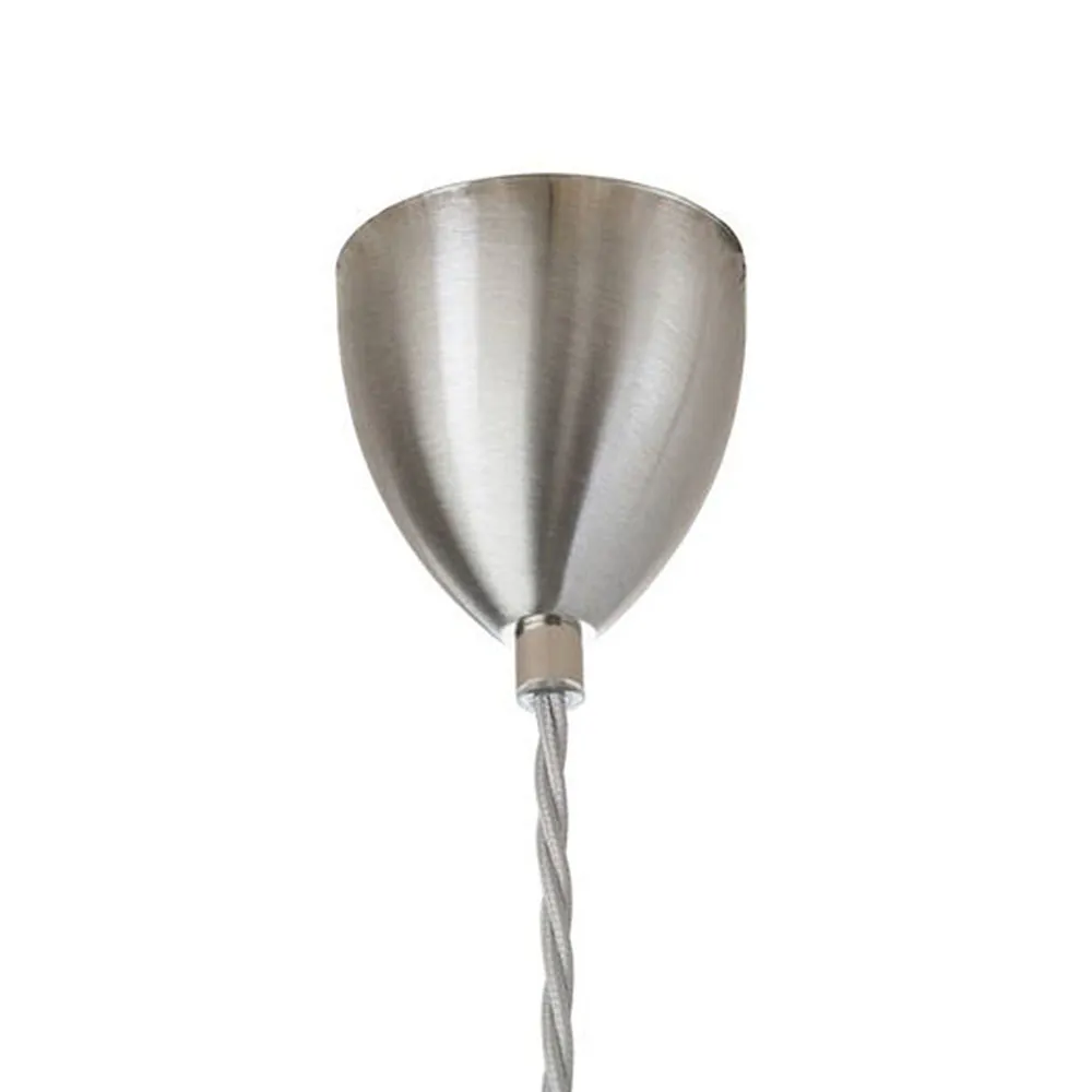 Ebb & Flow Rowan Pendelleuchte M Ø 22 cm Rowan Pendelleuchte M Ø 22 cm, Obsidian, Gold – Detailansicht des Baldachins