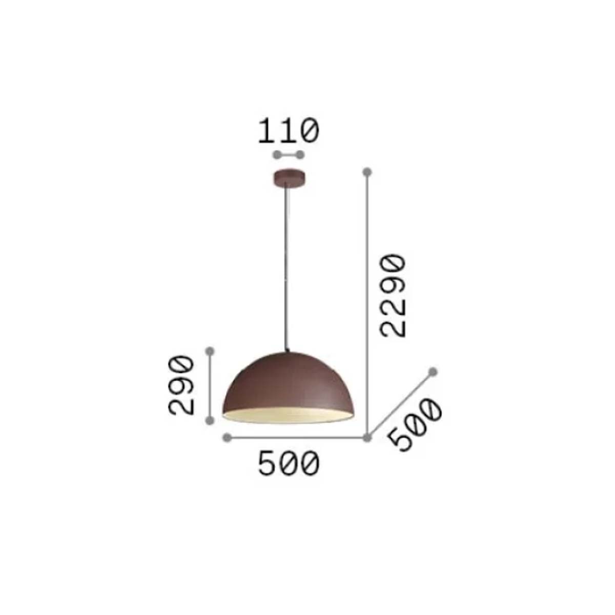 Folk SP1 Pendelleuchte, Ø: 50 cm