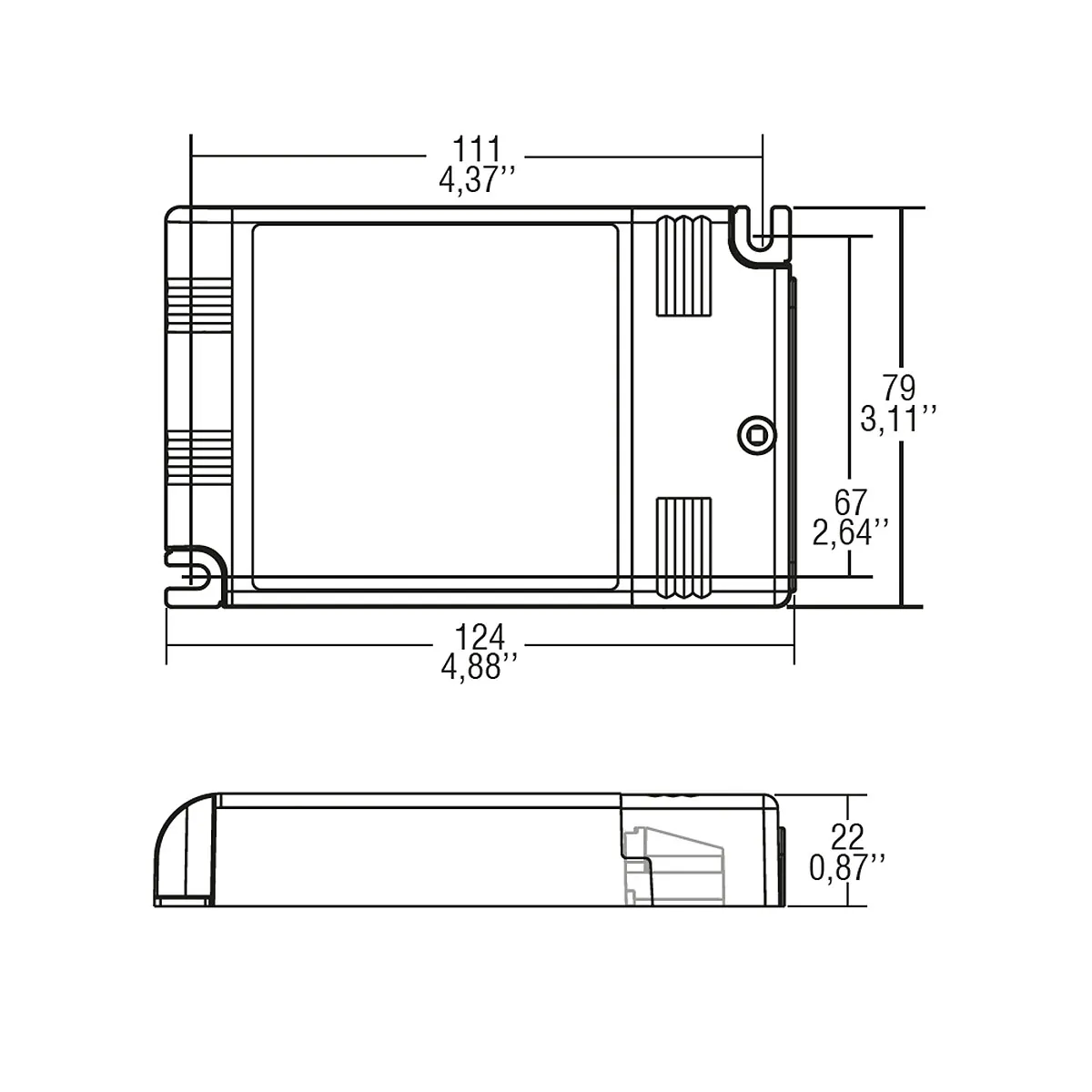 LED-Treiber, DC MAXI JOLLY HV 151409, DALI / 1-10V & Push
