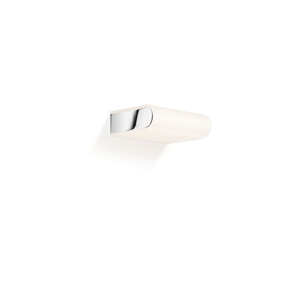 Book 15 LED Wandleuchte Bad, Chrom, B: 15 cm