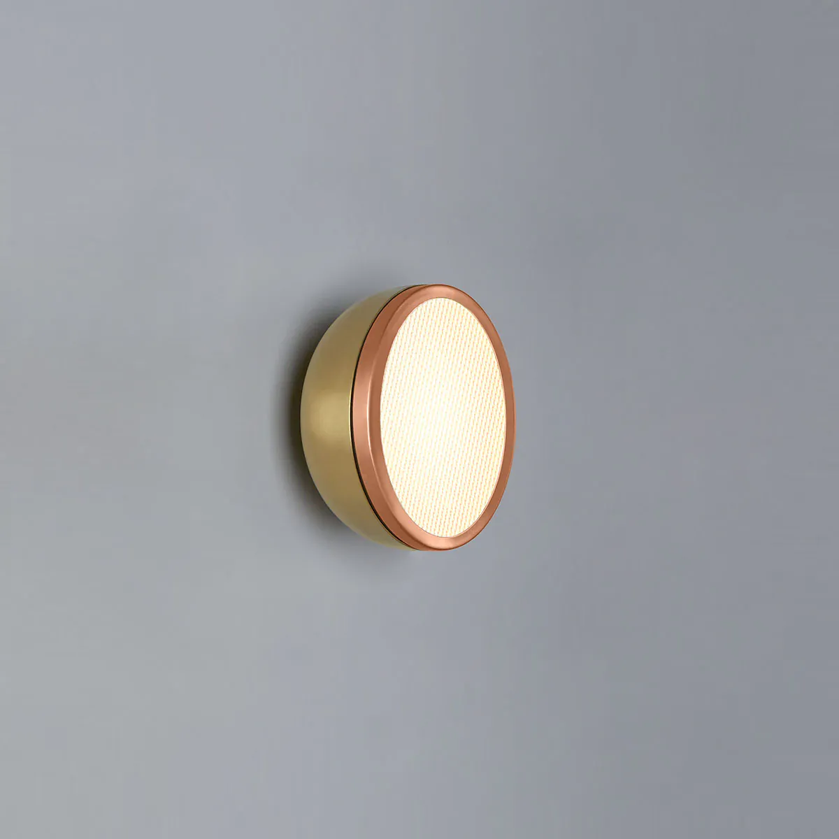 Molly 556.71 Wand - Deckenleuchte Ø: 15 cm, Messing, Kupfer