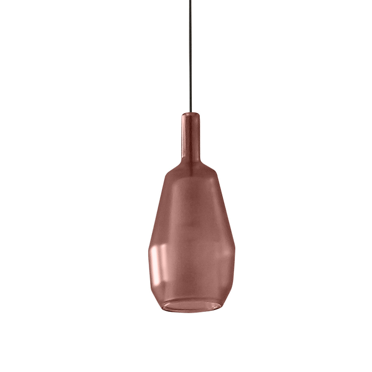 MoM 1602-23 Slim Pendelleuchte Ø: 14 cm, Puderrosa