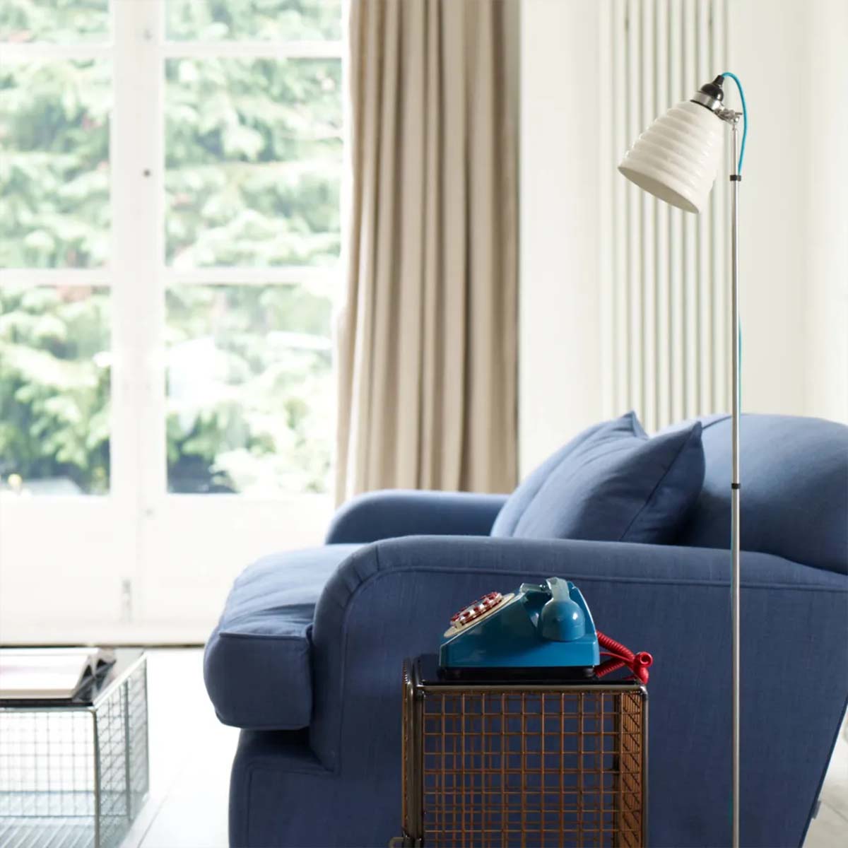 Hector Bibendum Stehleuchte, H: 127-137 cm, Kabel Gelb Hector Bibendum Stehleuchte, H: 127-137 cm, Kabel Grün