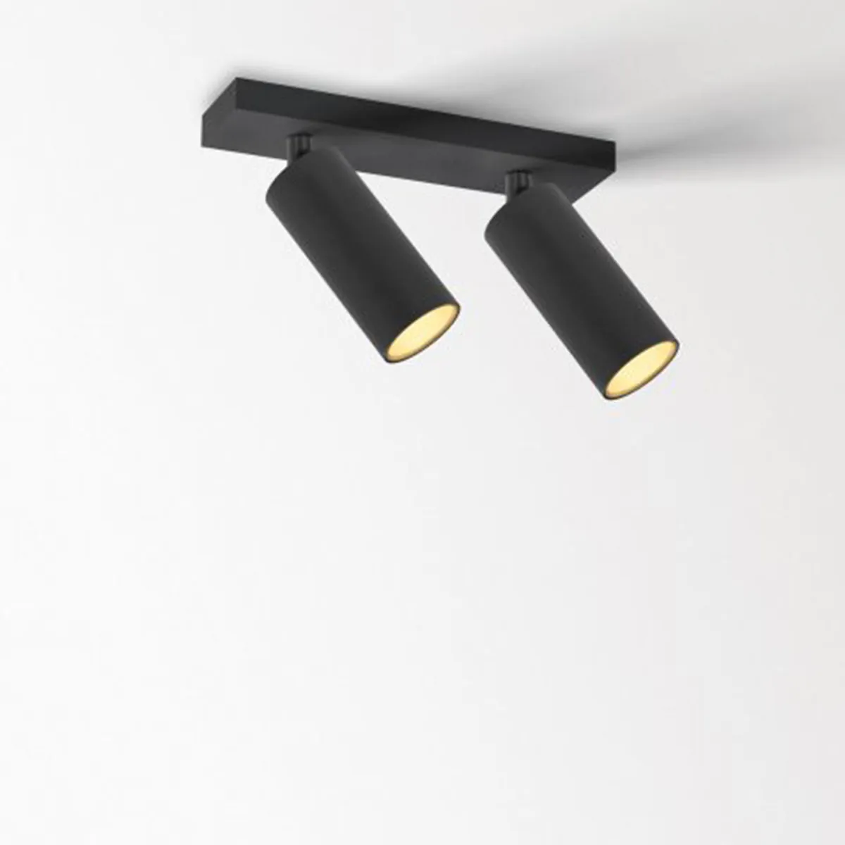 SPY 52 ON 2 93020 DIM8 Aufbaustrahler, Ø: 5,2 cm, L: 12 cm, Schwarz, Warmweiß 3000K, 30°