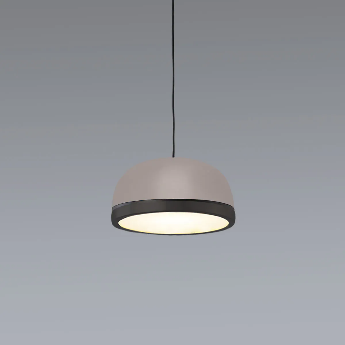 Molly 556.22 Pendelleuchte Ø: 20 cm, Sandgrau, Schwarz