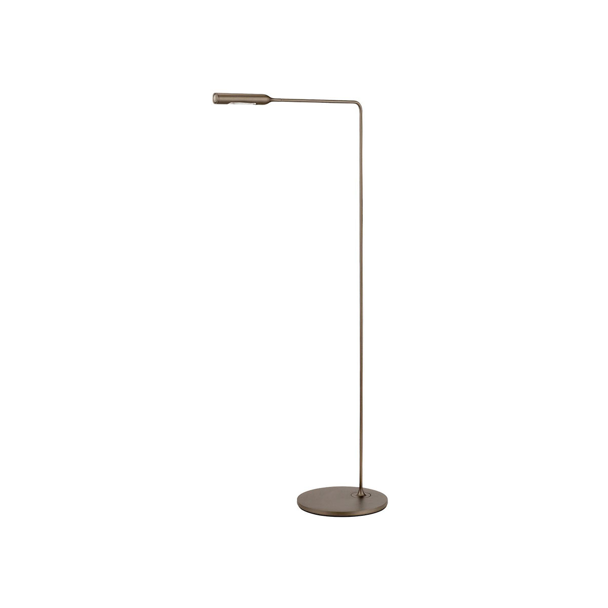 Flo Lounge Stehleuchte, H: 100 cm, Bronze metallic, Extra-Warmweiß 2700K