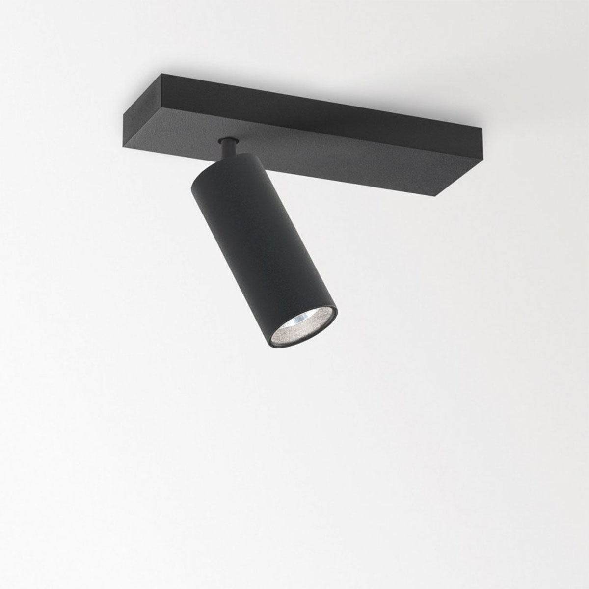 SPY 39 ON 1 93040 DIM8 Aufbaustrahler, Ø: 3,9 cm, L: 9,2 , Schwarz, Warmweiß 3000K, 40°