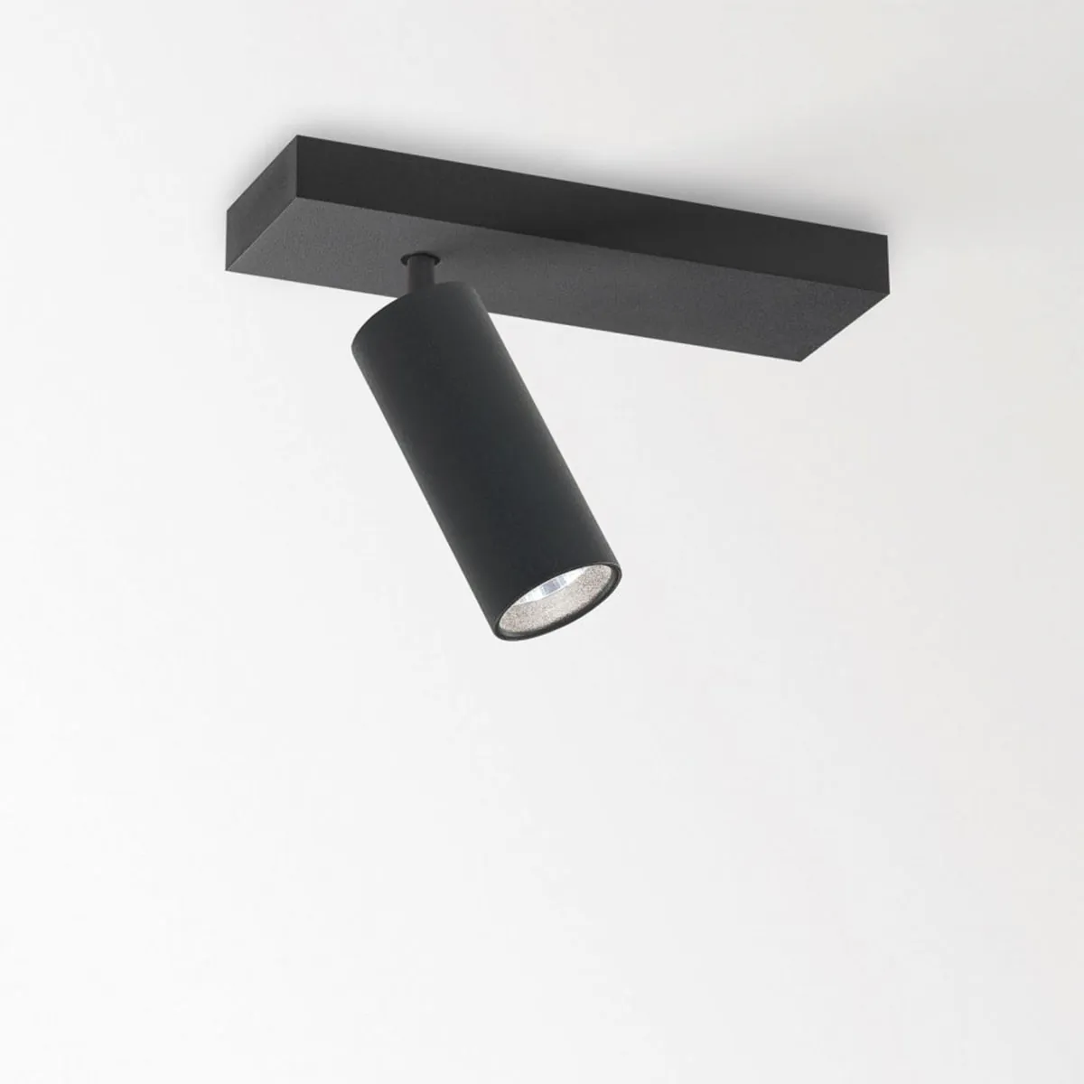 SPY 39 ON 1 93040 DIM8 Aufbaustrahler, Ø: 3,9 cm, L: 9,2 , Schwarz, Warmweiß 3000K, 40°