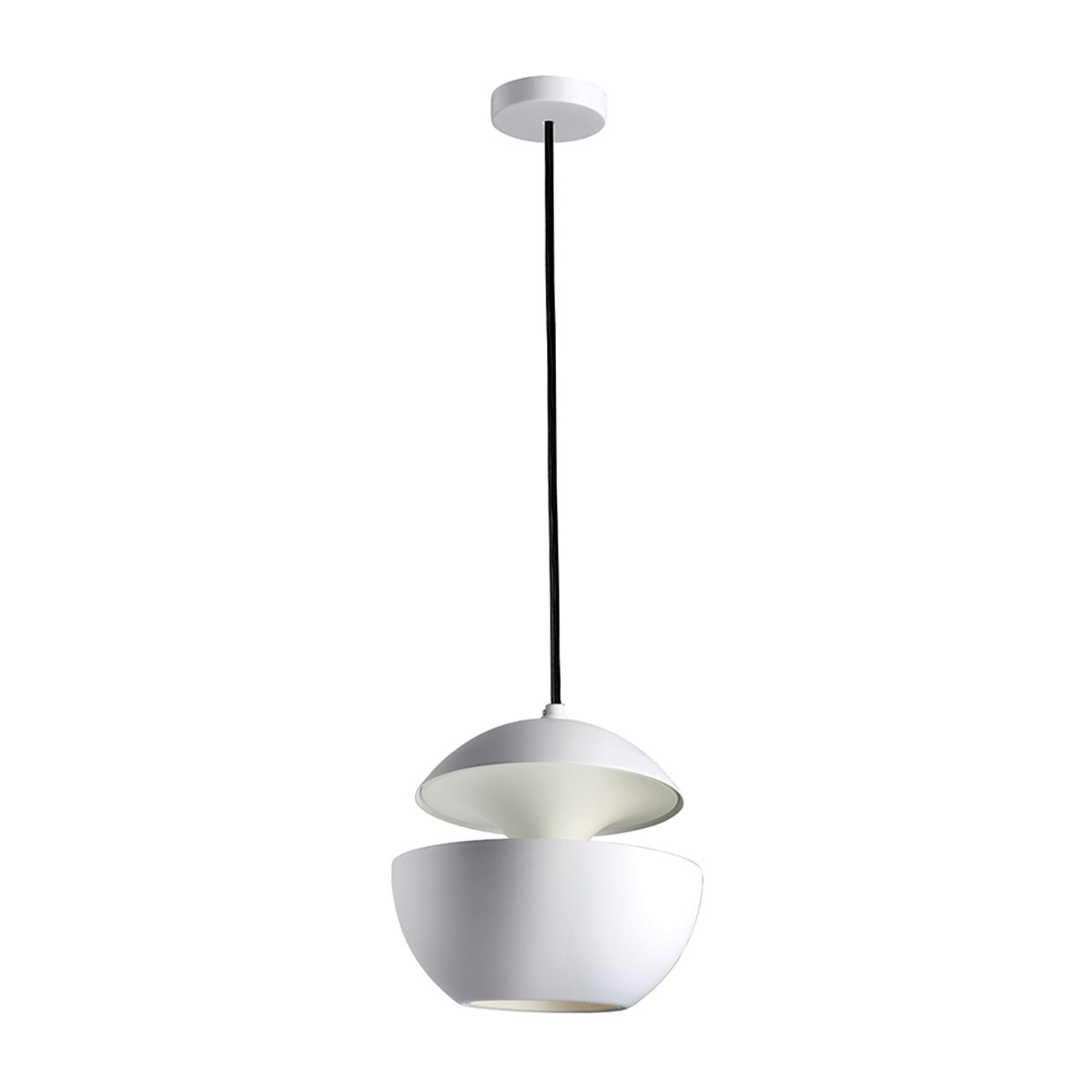 DCW Editions Here Comes The Sun 175 Pendelleuchte Weiß Ø 17,5 cm Modern – moderne Pendelleuchte für Küche DCW Editions Here Comes The Sun 175 Pendelleuchte Weiß Ø 17,5 cm Modern – moderne Pendelleuchte für Küche