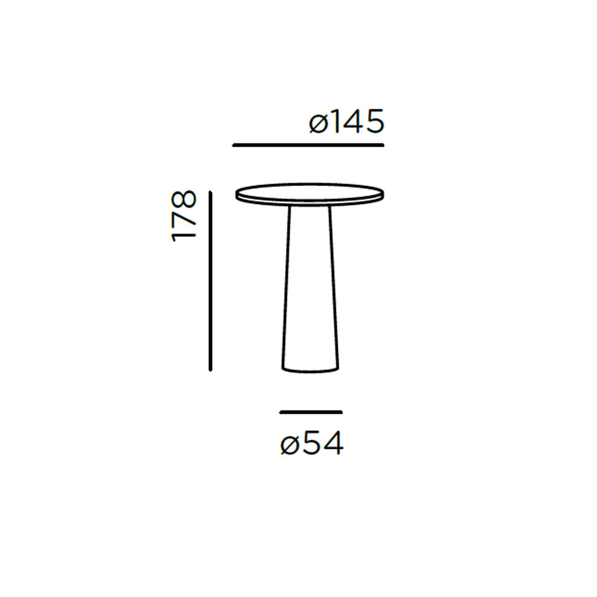 lix mini Mobile Akku Tischleuchte, Ø: 5,4 cm, H: 17,8 cm, Pearl White