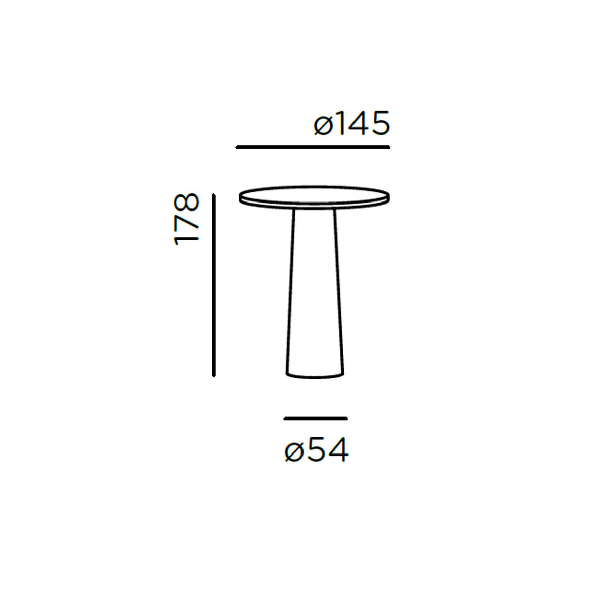 lix mini Mobile Akku Tischleuchte, Ø: 5,4 cm, H: 17,8 cm, Pearl White