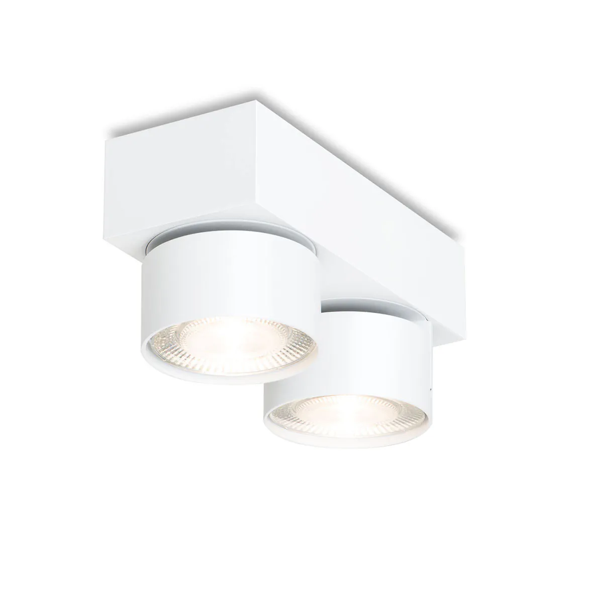 Wittenberg 4.0, wi4-ab-2e Aufbaustrahler, Weiß matt, Warmweiß 3000K, Flood 38°, Bluetooth