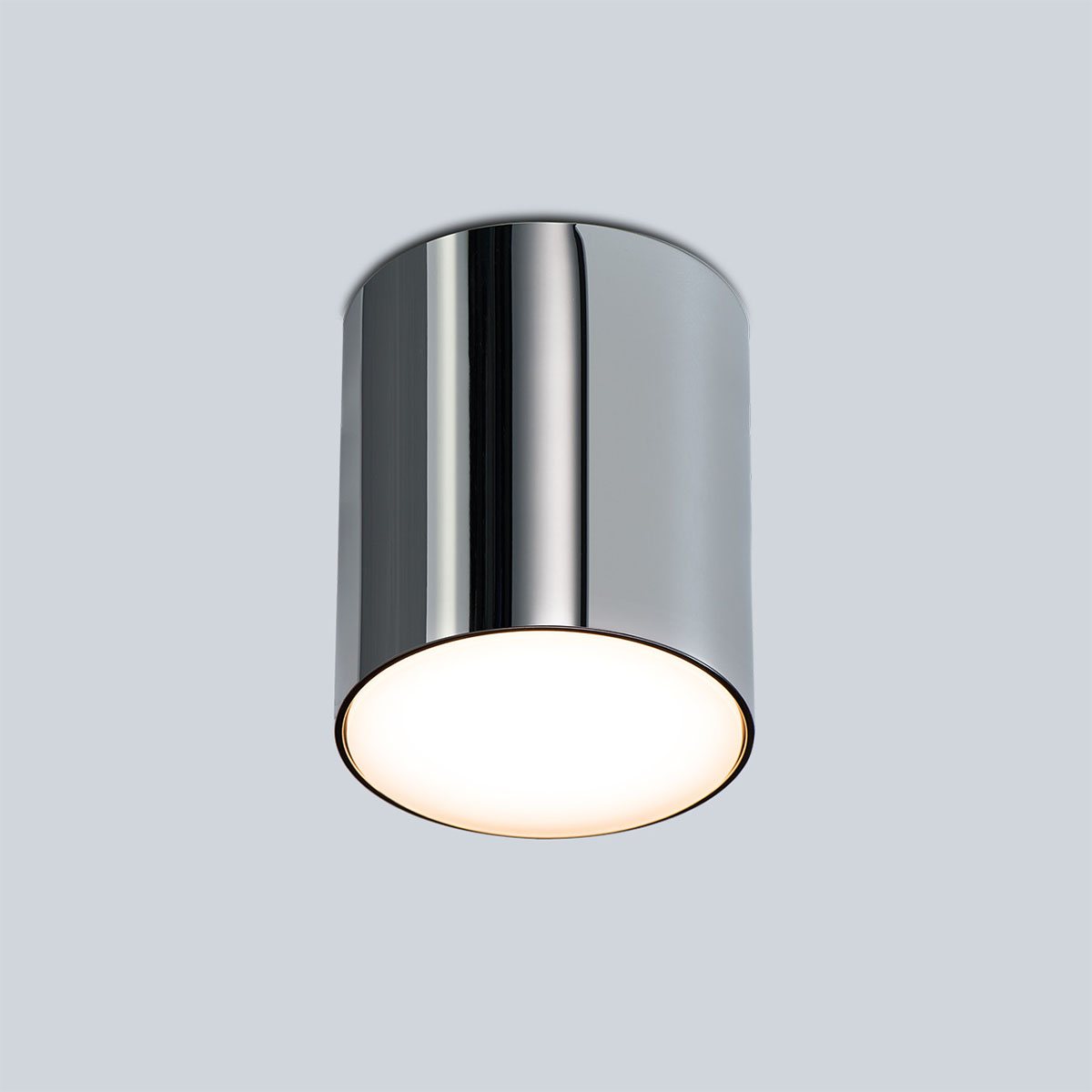 warnemünde 23 Aufbaustrahler IP54, Ø: 9 cm, Chrom glänzend, Extra-Warmweiß 2700K warnemünde 23 Aufbaustrahler IP54, Ø: 9 cm, Chrom glänzend, Warmweiß 3000K