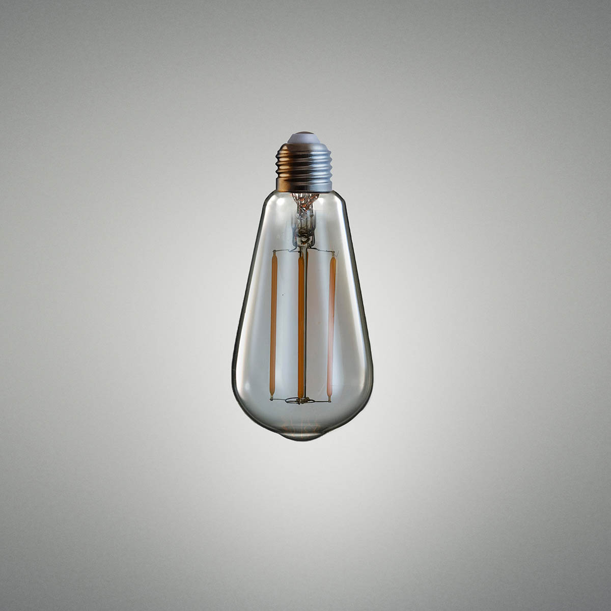 Buster + Punch LED Teardrop E27 Filament-LED-Leuchtmittel, dimmbar, Amber