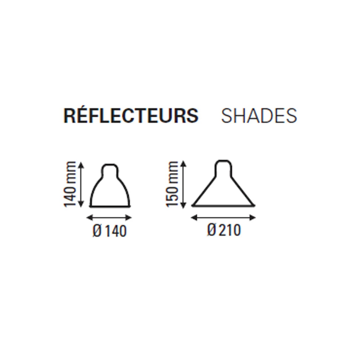 Lampe Gras N° 205 Tischleuchte, H: 39 cm Schwarz, Schirm Blau Konisch in Schwarz Blau – modernes Design des Herstellers DCW Editions geeignet fürs Wohnzimmer