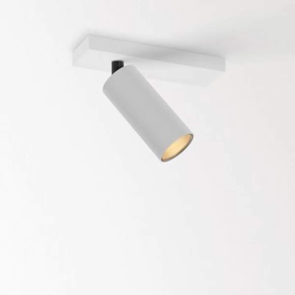 SPY 52 ON 1 93045 DIM8 Aufbaustrahler, Ø: 5,2 cm, L: 12 cm, Weiß, Warmweiß 3000K, 45°