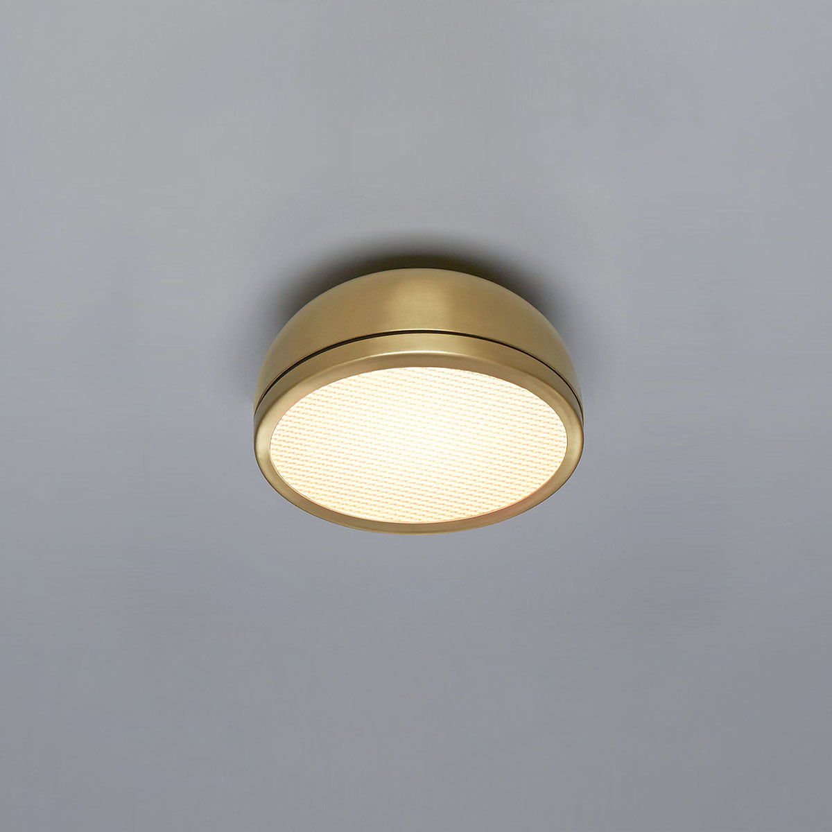 Molly 556.72 Wand - Deckenleuchte Ø: 20 cm, Messing, Messing