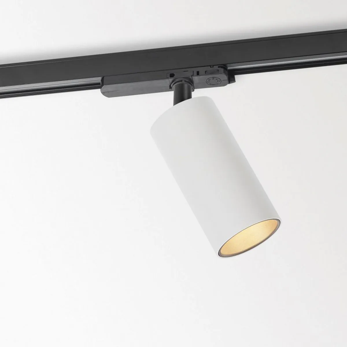 SPY 66 93045 ADM Schienenstrahler, Ø: 6,6 cm, Weiß, Warmweiß 3000K, 45°