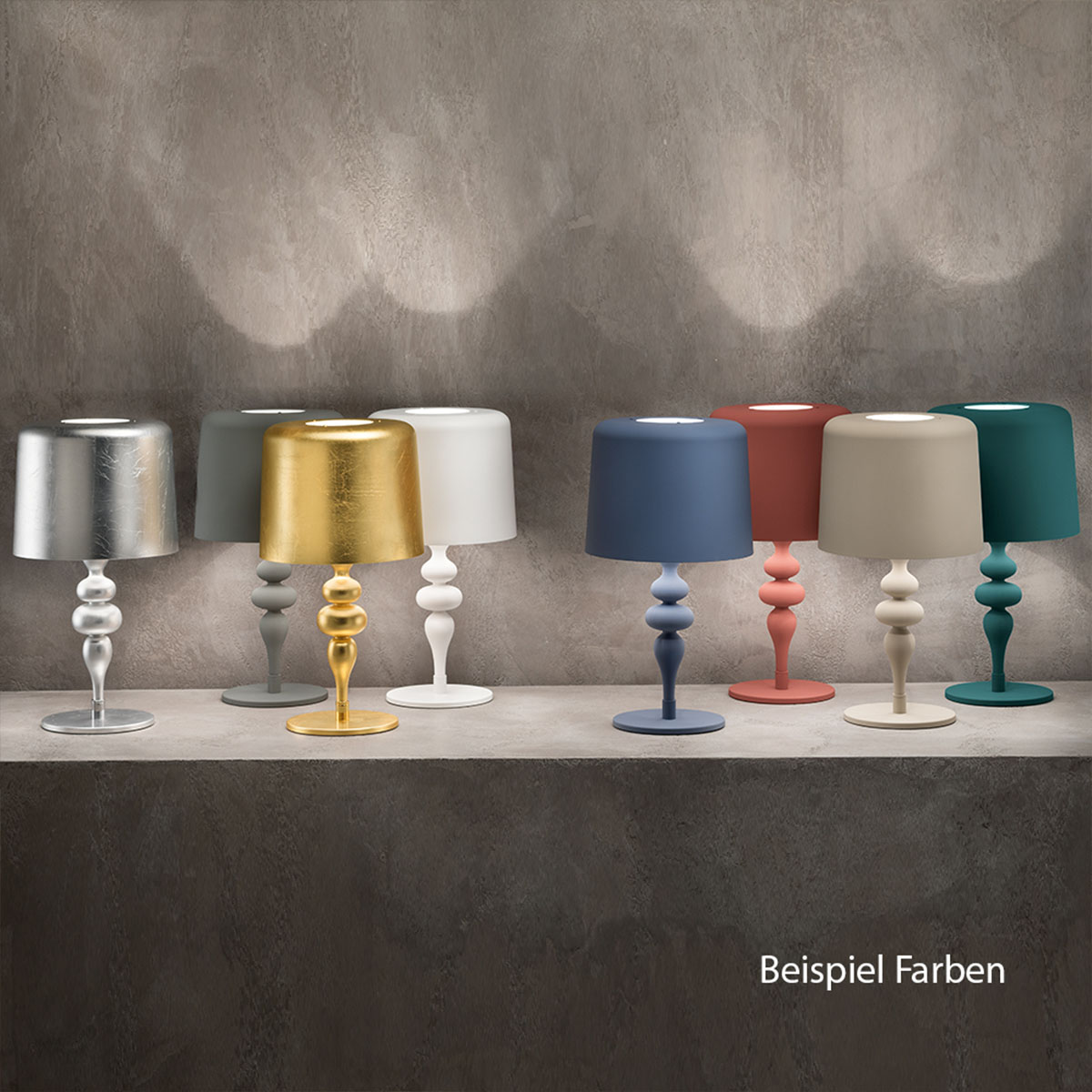 Eva S10 Kronleuchter, 10-flammig, Blattsilber, Ø: 110 cm