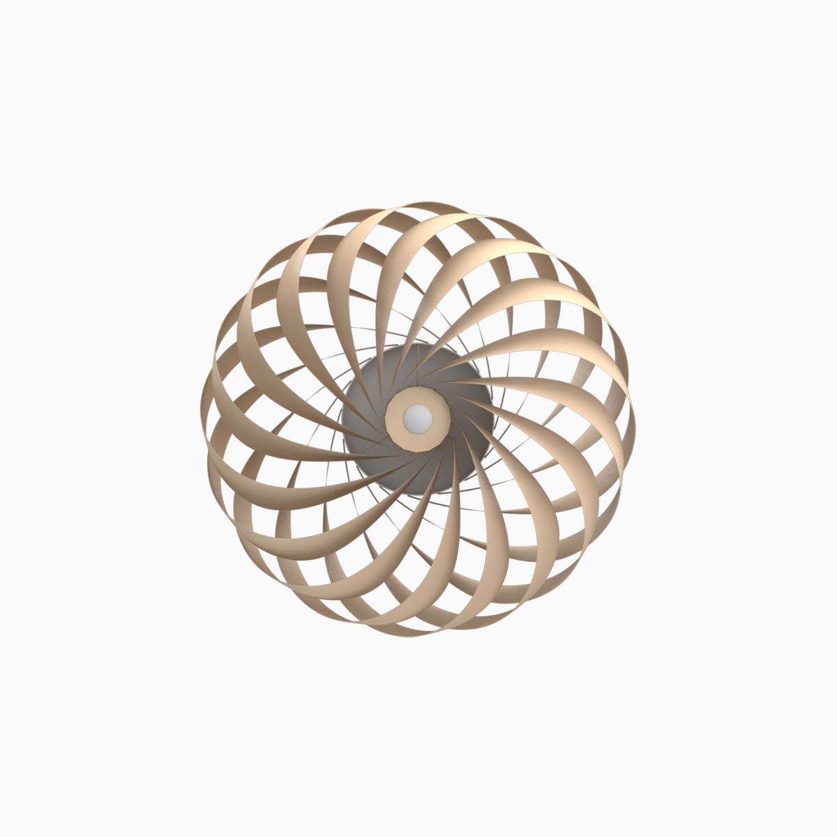 TR5 Wandleuchte, Birke Natur, Ø: 40 cm, H: 18 cm TR5 Wandleuchte, Birke Natur, Ø: 40 cm, H: 18 cm