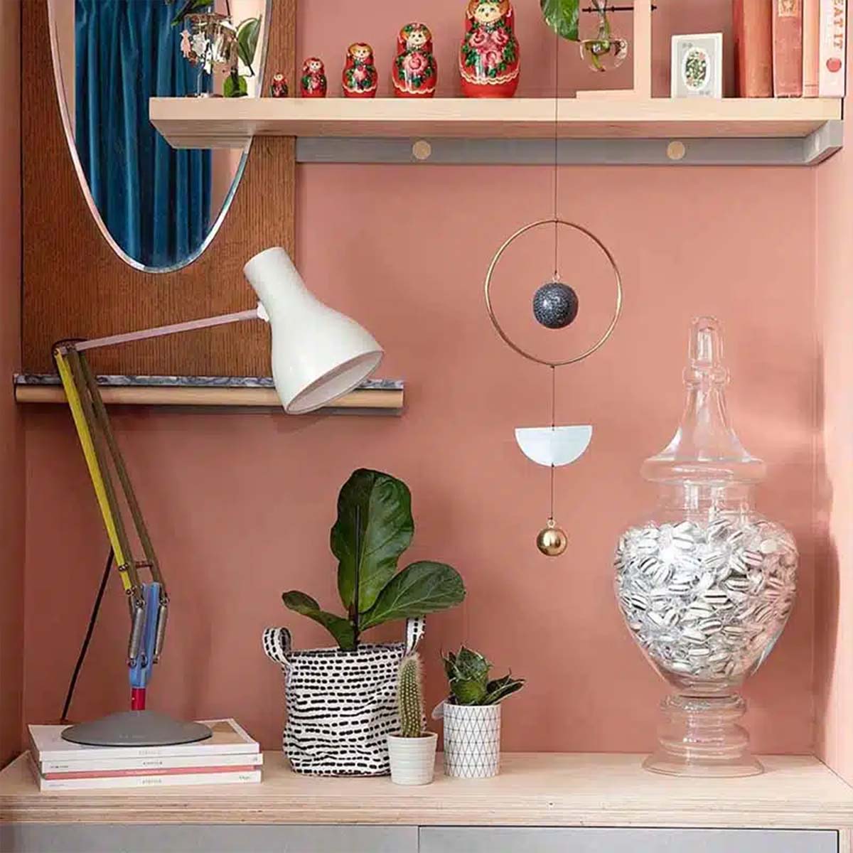 Anglepoise Type 75 Tischleuchte Paul Smith, H: 90 cm, Edition 4