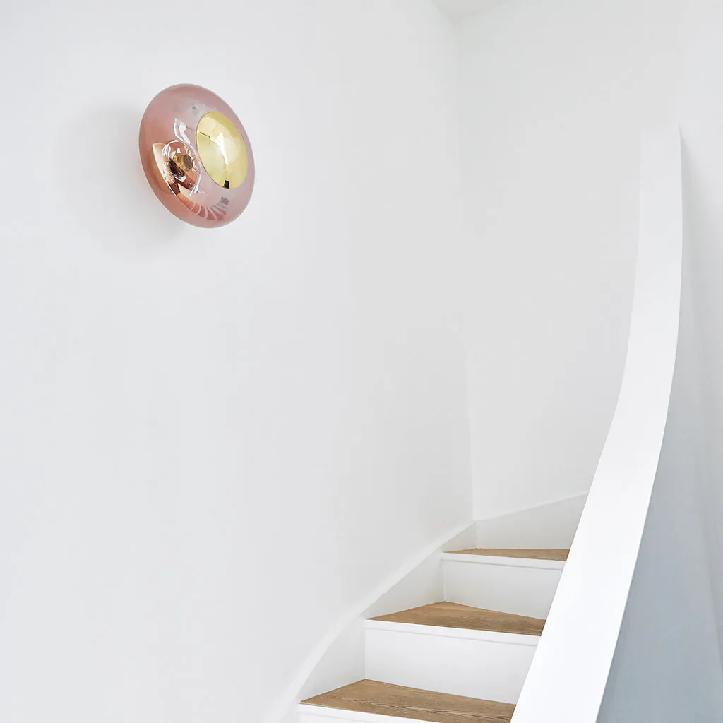 Horizon Wand-/ Deckenleuchte L Ø 36 cm, Toast, Gold