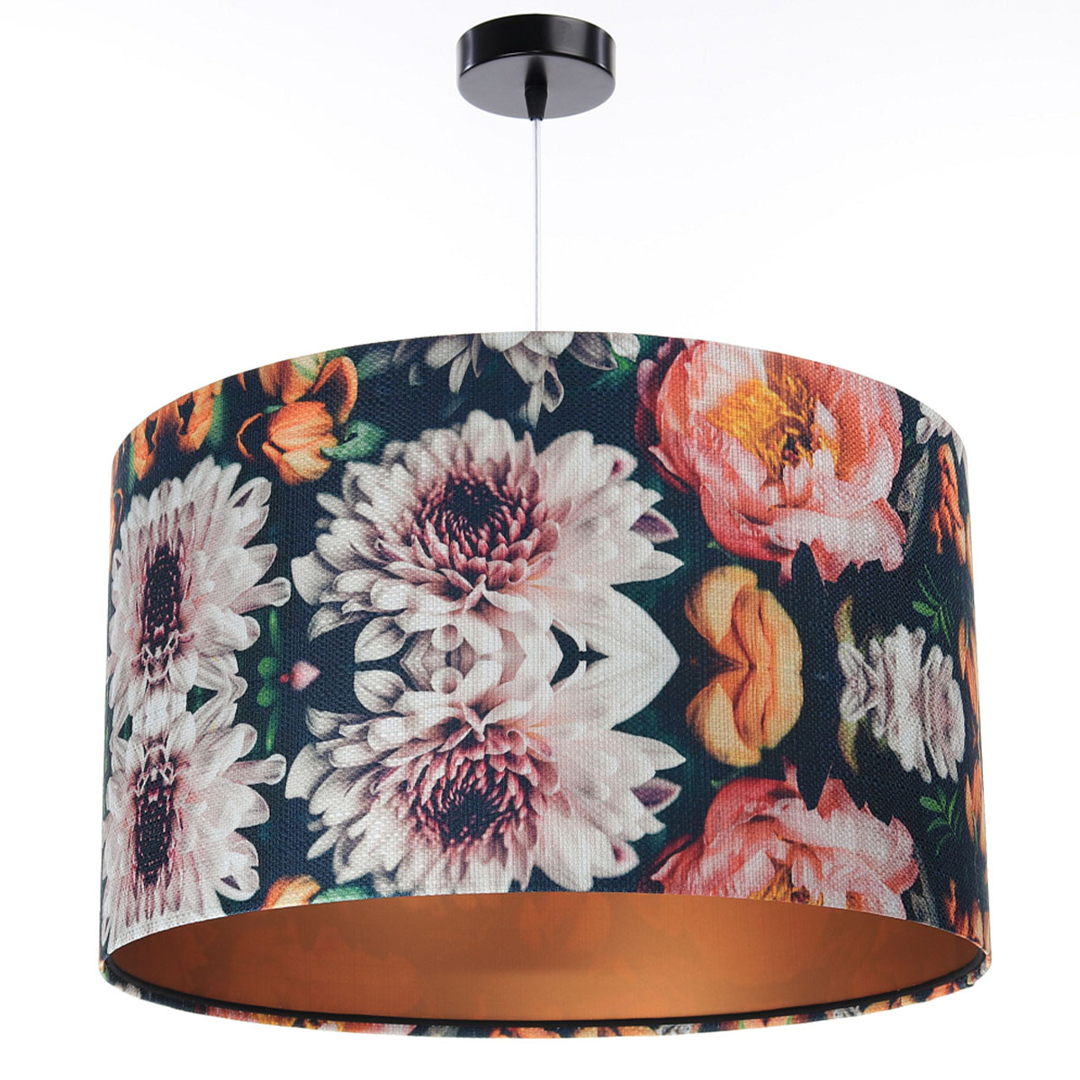 Pendelleuchte Portland Gardenia, Kupfer,  Ø: 60 cm