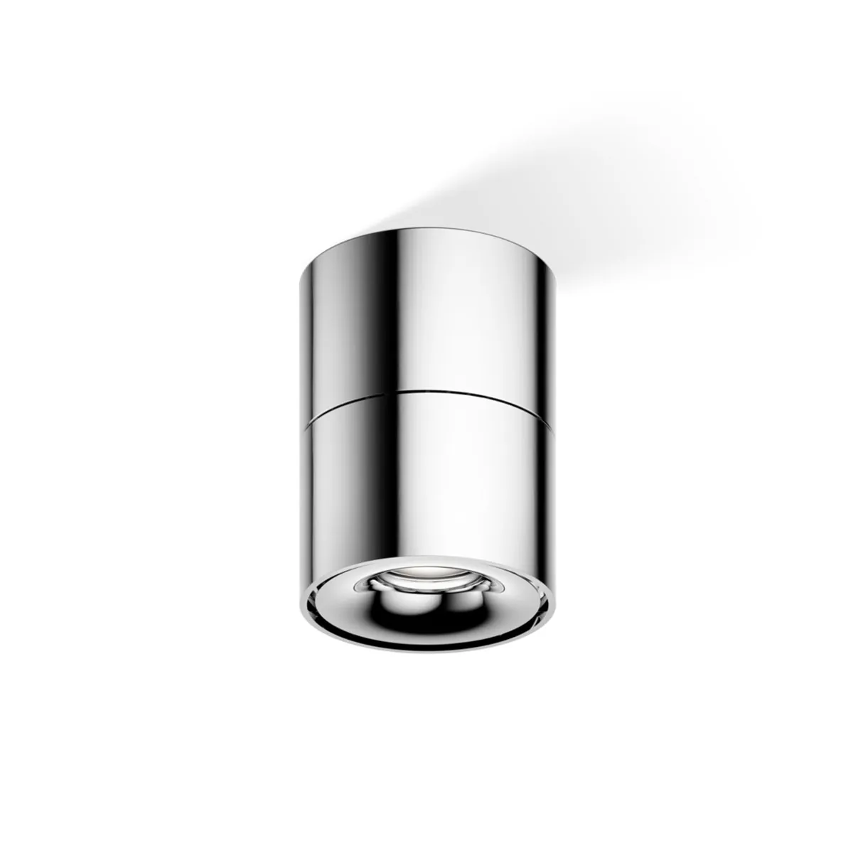 Exklusives Wohn-Accessoire – Serie Studio S Aufbaustrahler Chrom Badezimmer, Ø: 7,6 cm von Decor Walther