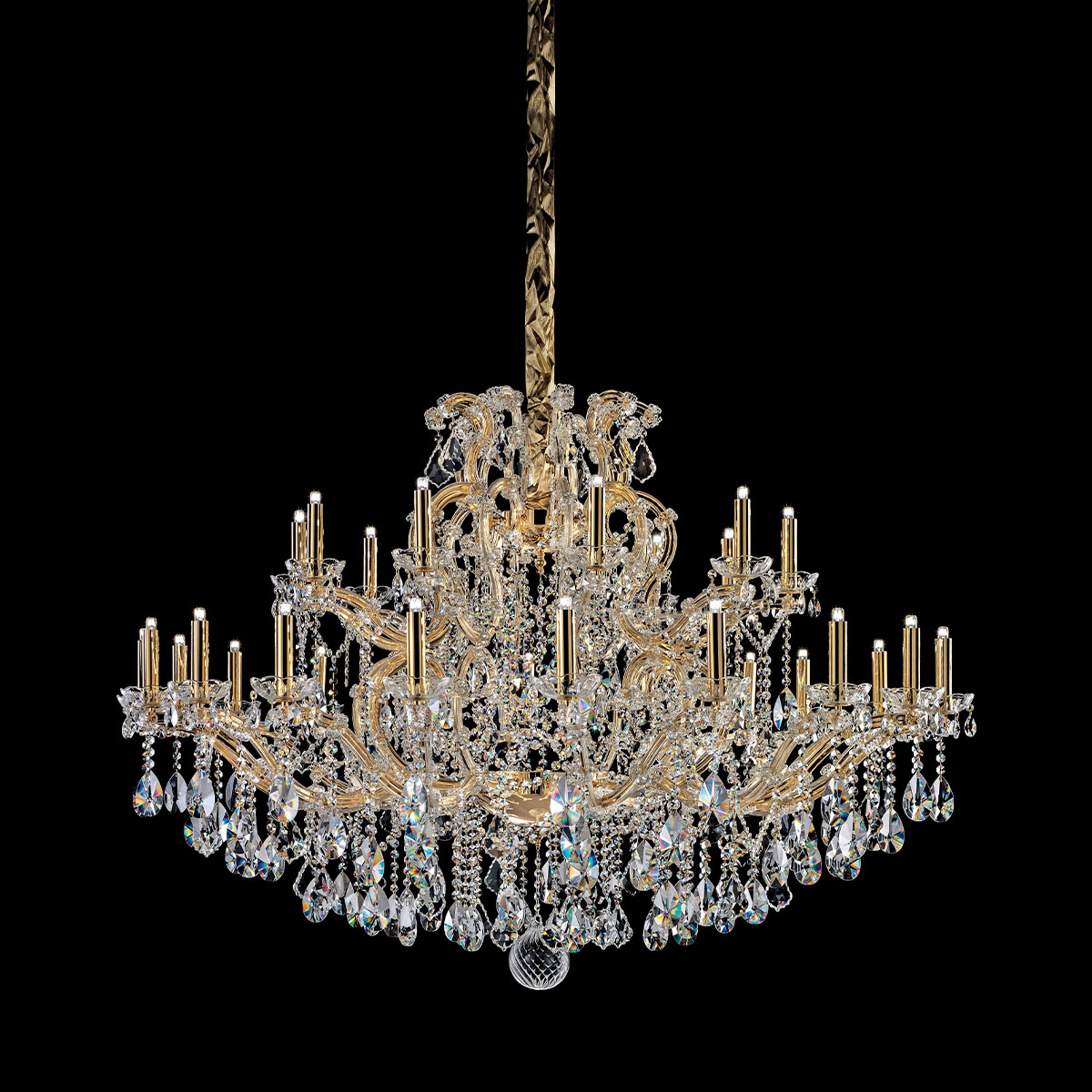Maria Teresa VE 909 Kristallglas Kronleuchter, 30-flammig, Ø: 144 cm Maria Teresa VE 909 Kristallglas Kronleuchter, 30-flammig, Ø: 144 cm