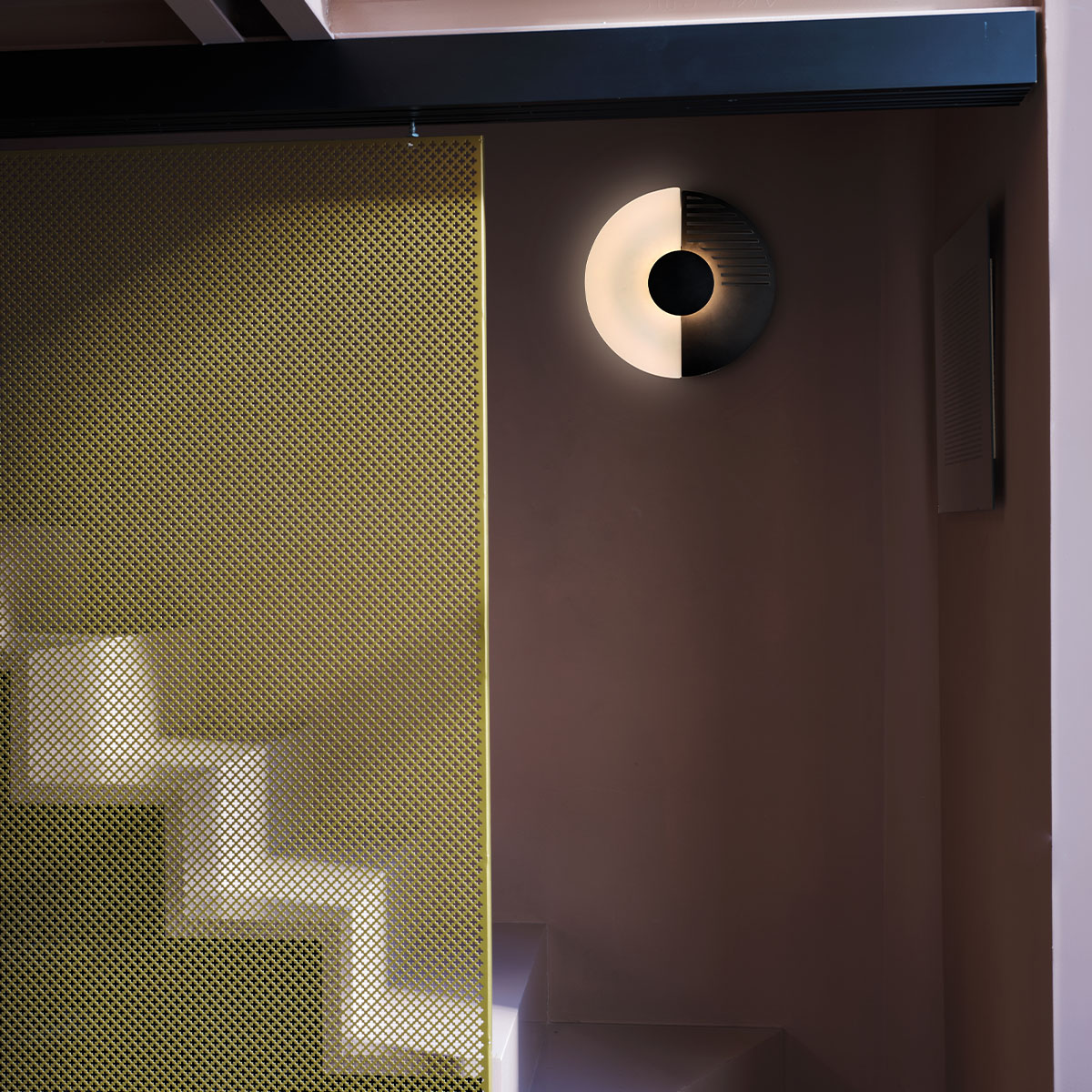 Midnight 505 Wandleuchte, Ø 50,5 cm, Ohne Streifen