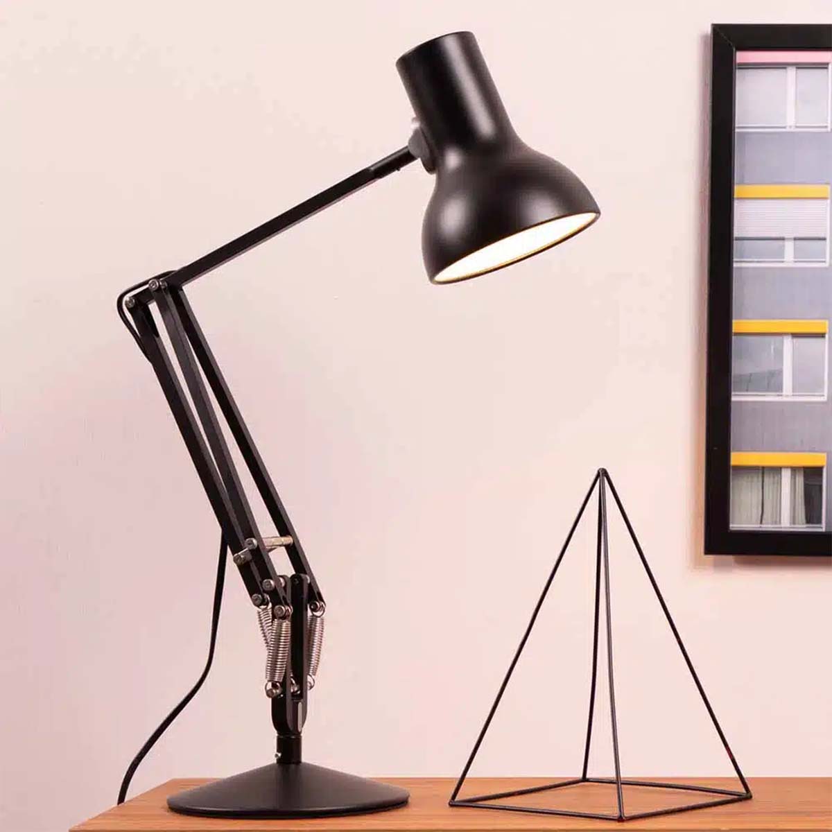Anglepoise Type 75 Mini Tischleuchte, H: max. 70 cm, Slate Grey