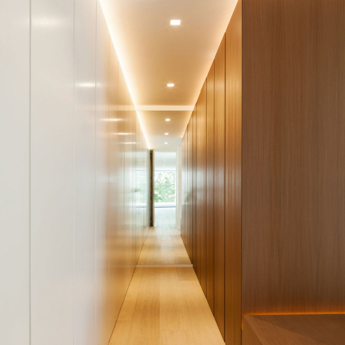 CARREE TRIMLESS OK LED 93033 Einbaustrahler, B: 7,7 cm, L: 7,7 cm, Weiß, Warmweiß 3000K