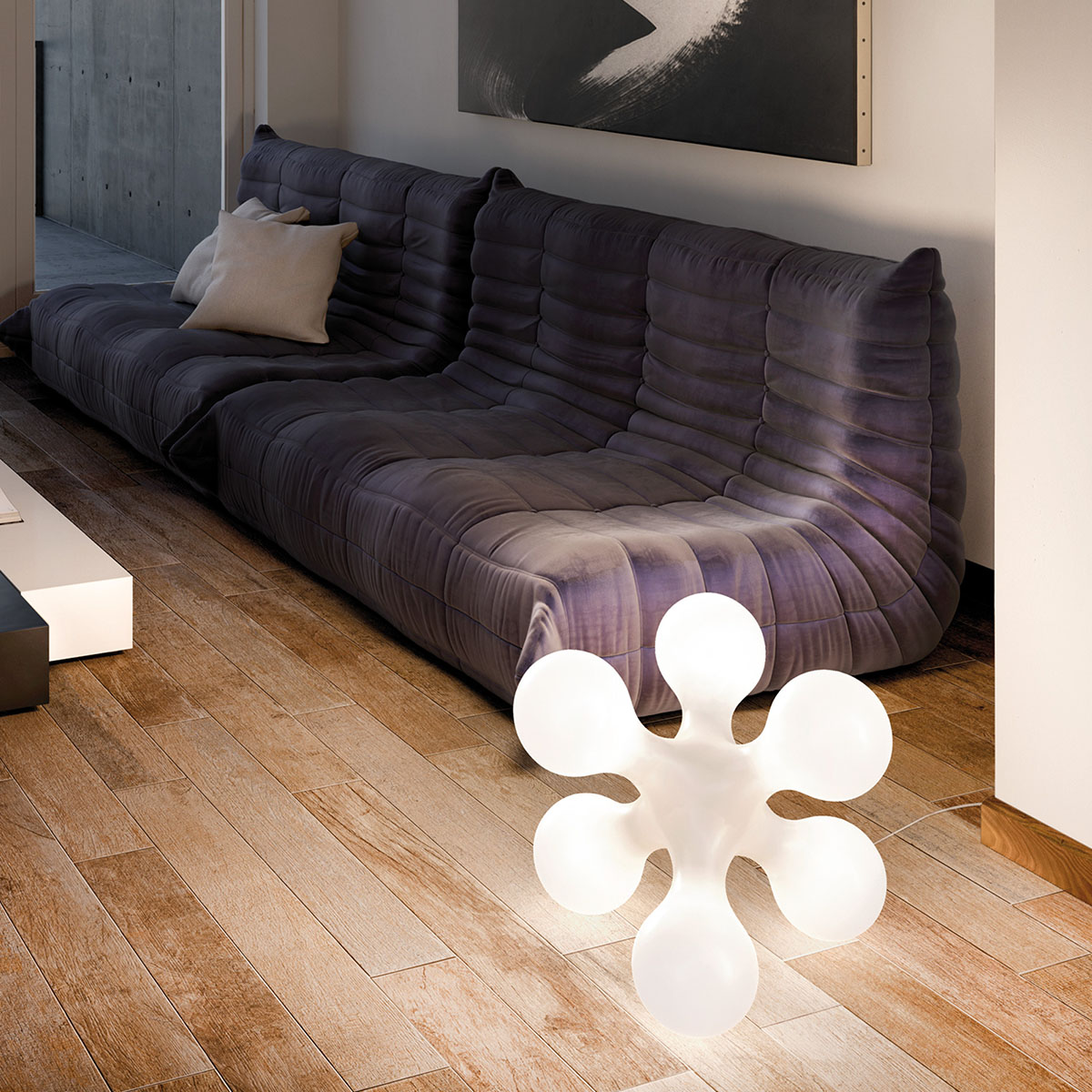 Atomium Tischleuchte, Ø: 55 cm, H: 52 cm