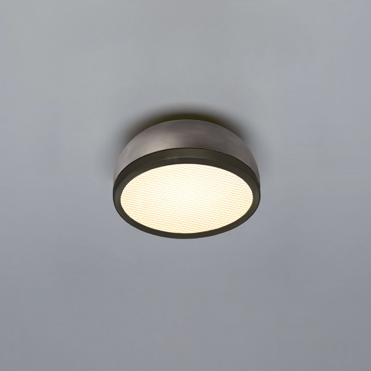 Molly 556.72 Wand - Deckenleuchte Ø: 20 cm, Zinn, Schwarz