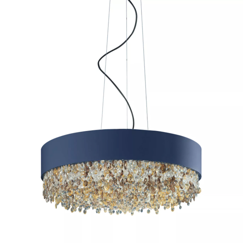 Olà S12 120 Pendelleuchte, Navy Blau, Ø: 120 cm, LED-Modul