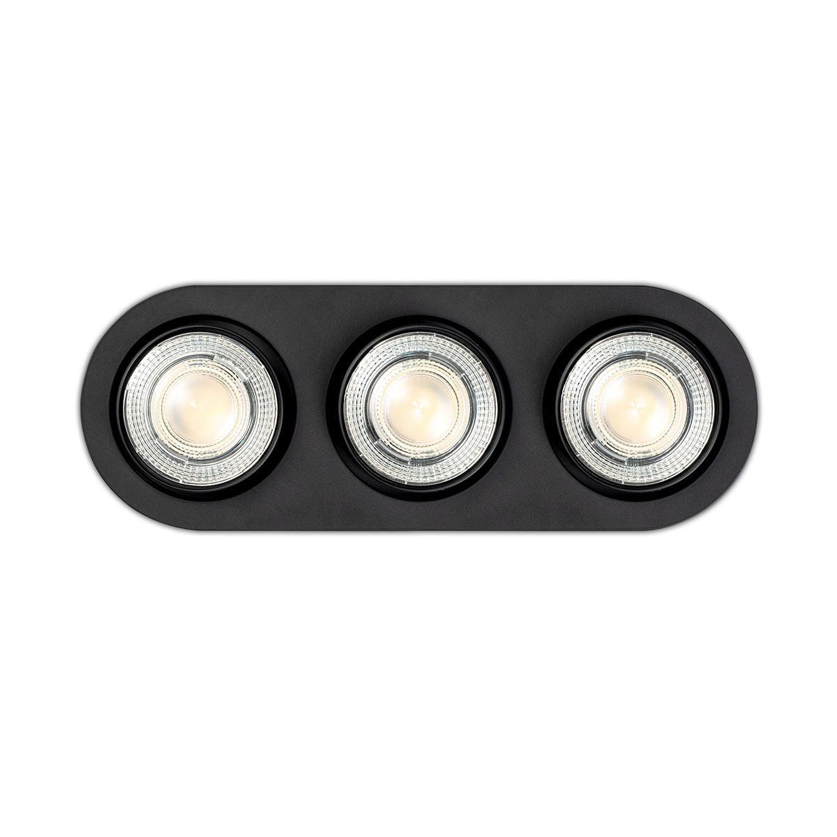 Wittenberg 4.0, wi4-eb-3ov Einbaustrahler, Schwarz matt, Extra-Warmweiß 2700K, Spot 12°
