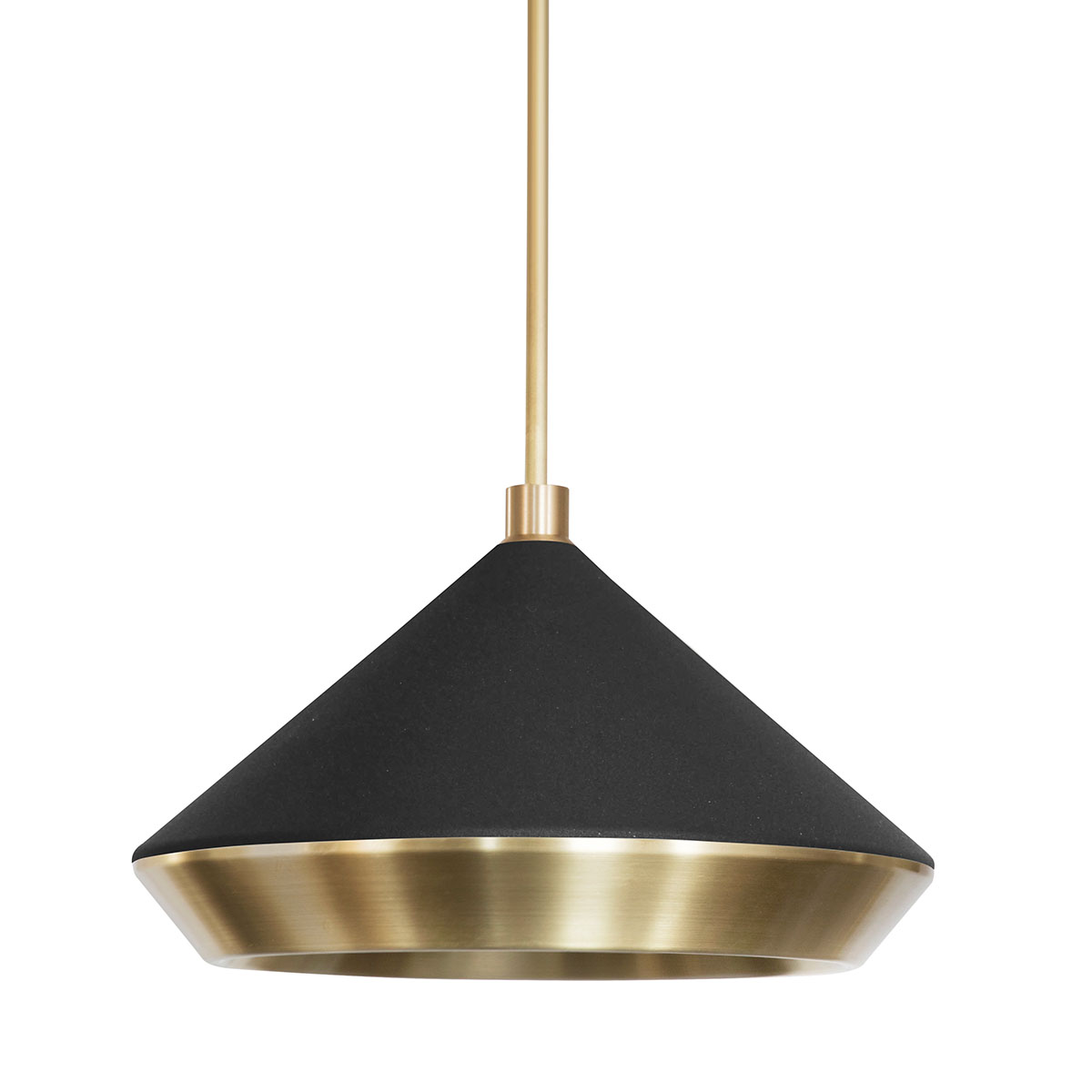 Bert Frank Shear Pendelleuchte, Ø: 50 cm, Schwarz aus goldfarbene Oberfläche und Aluminium – Designerleuchte aus England, atmosphärisches Licht, Shear-Serie mit geometrischem Luxusdesign Bert Frank Shear Pendelleuchte, Ø: 50 cm, Schwarz aus goldfarbene Oberfläche und Aluminium – Designerleuchte aus England, atmosphärisches Licht, Shear-Serie mit geometrischem Luxusdesign