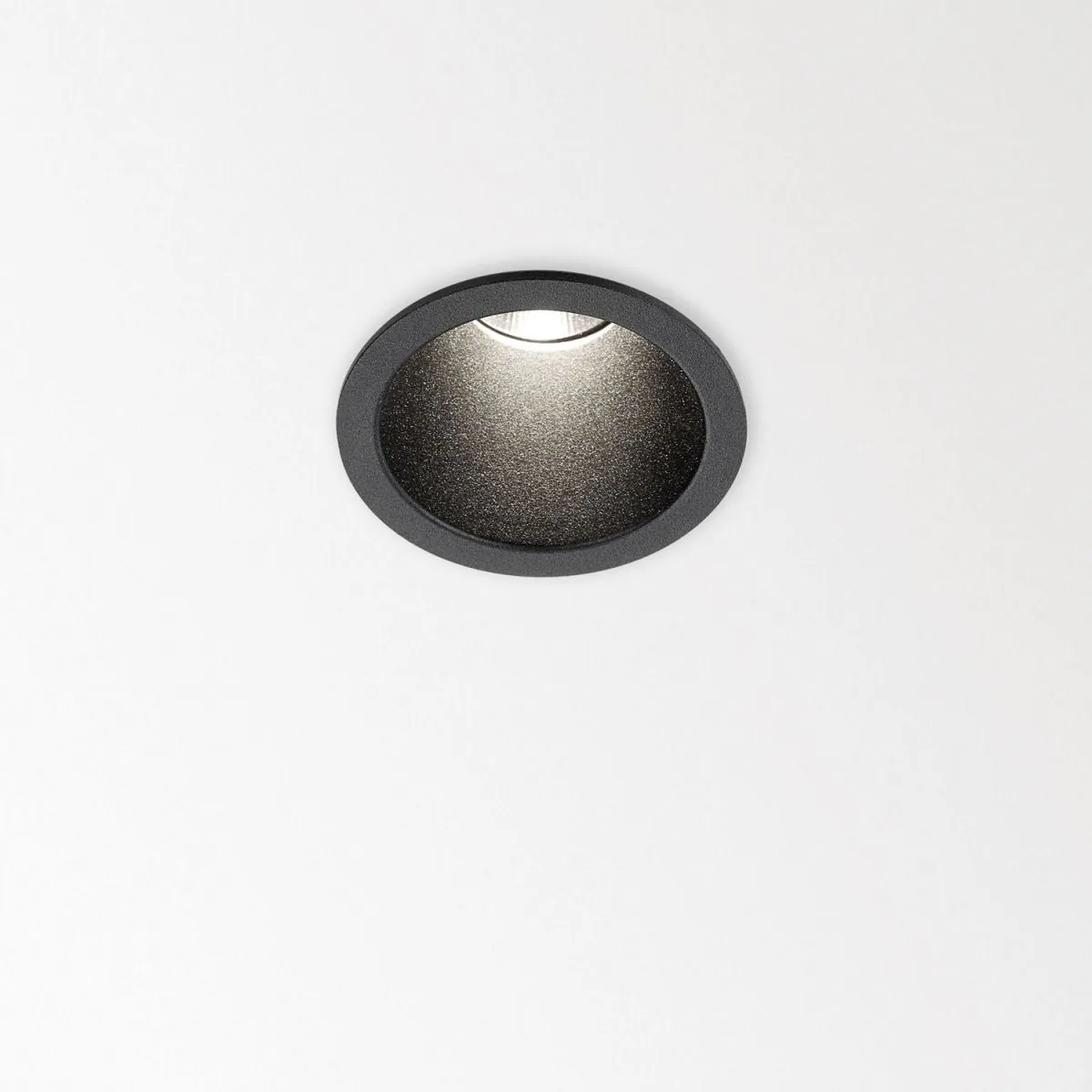 MINI DEEP RINGO II 93037 Einbaustrahler, Ø: 6,1 cm, Schwarz, Warmweiß 3000K, 37°