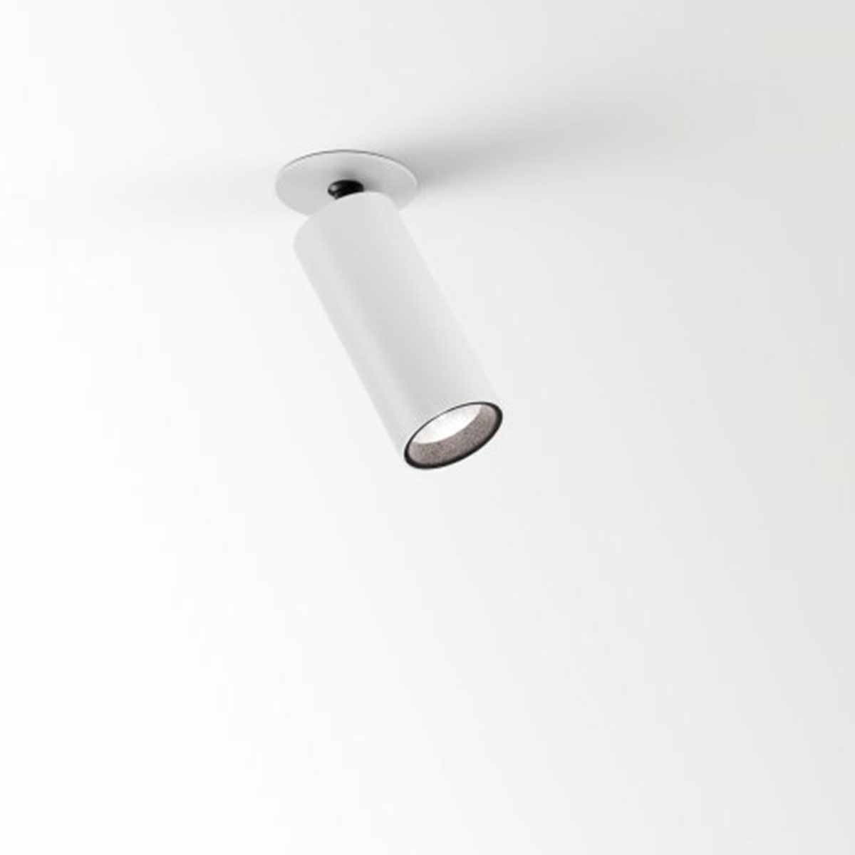 DeltaLight SPY 39 CLIP 93040 Einbaustrahler, Ø: 3,8 cm, L: 9,2 cm Weiß, Warmweiß 3000K, 40° Weiß 3000K Modern & neutral – moderne für Küche, Abstrahlwinkel 40°