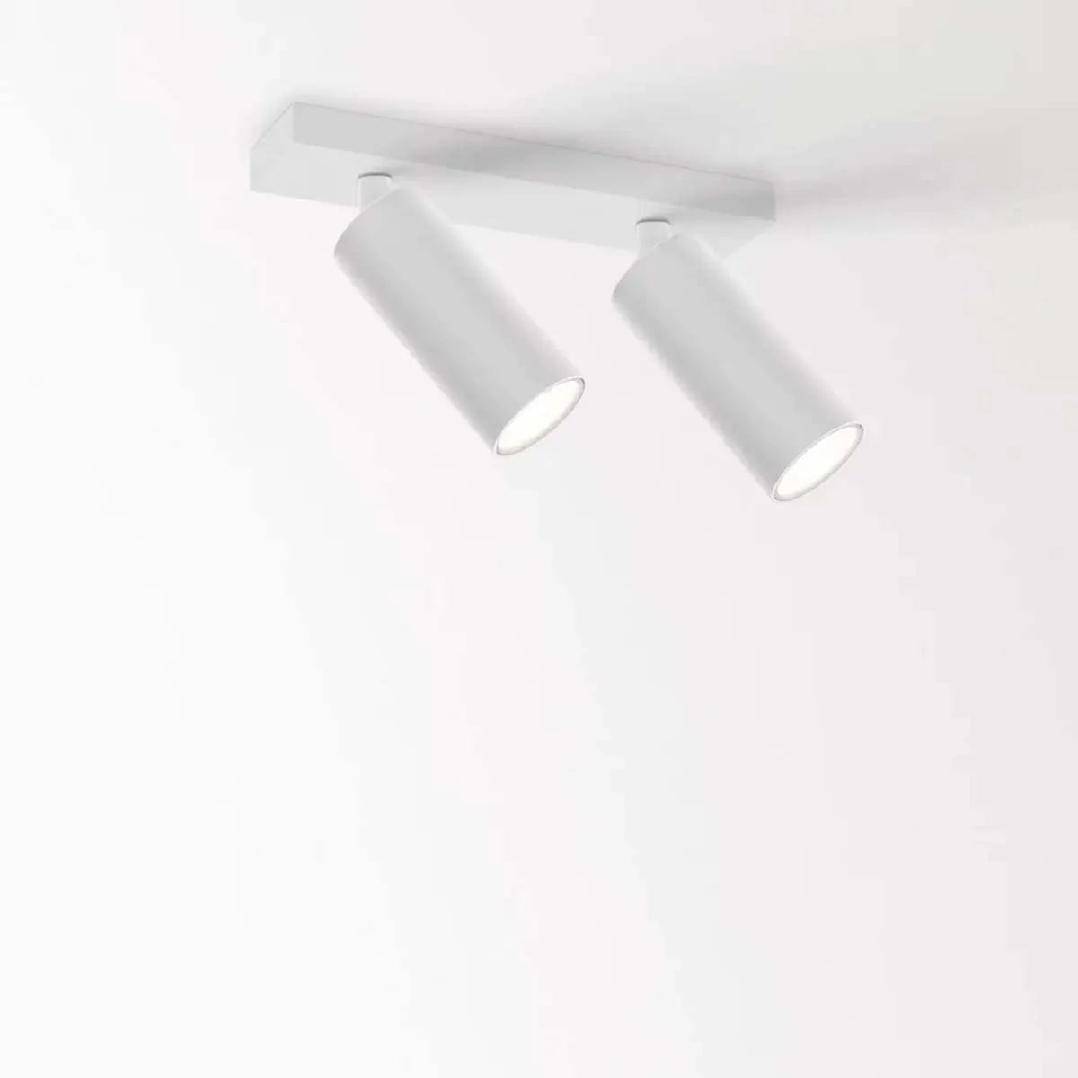 SPY 52 ON 2 93045 DIM8 Aufbaustrahler, Ø: 5,2 cm, L: 12 cm, Vollweiß, Warmweiß 3000K, 45°