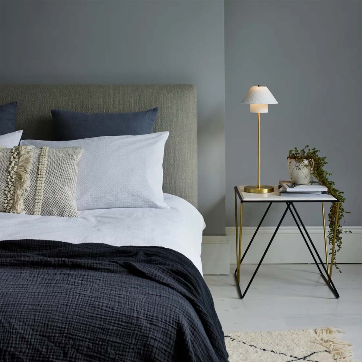 Oxford Double Tischleuchte, H: 57 cm