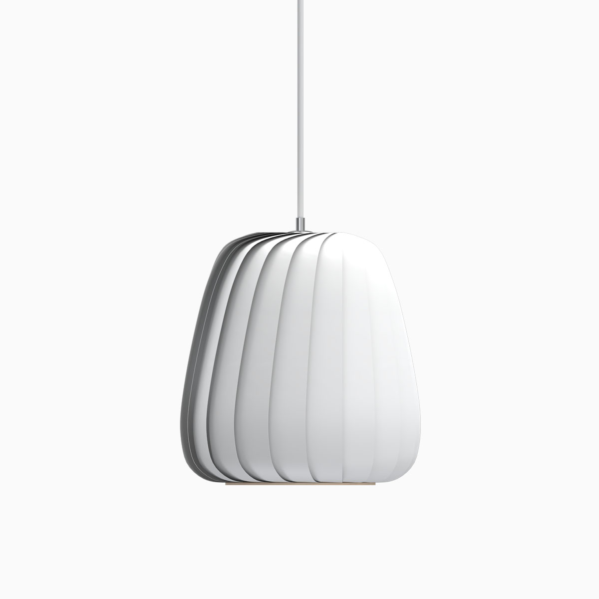 ST906 Pendelleuchte, Beschichtetes Papier, Ø: 23 cm, H: 27 cm