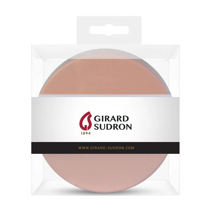 Lampen Baldachin Metall 1-fach Rosa, Ø: 10 cm x H: 2,5 cm