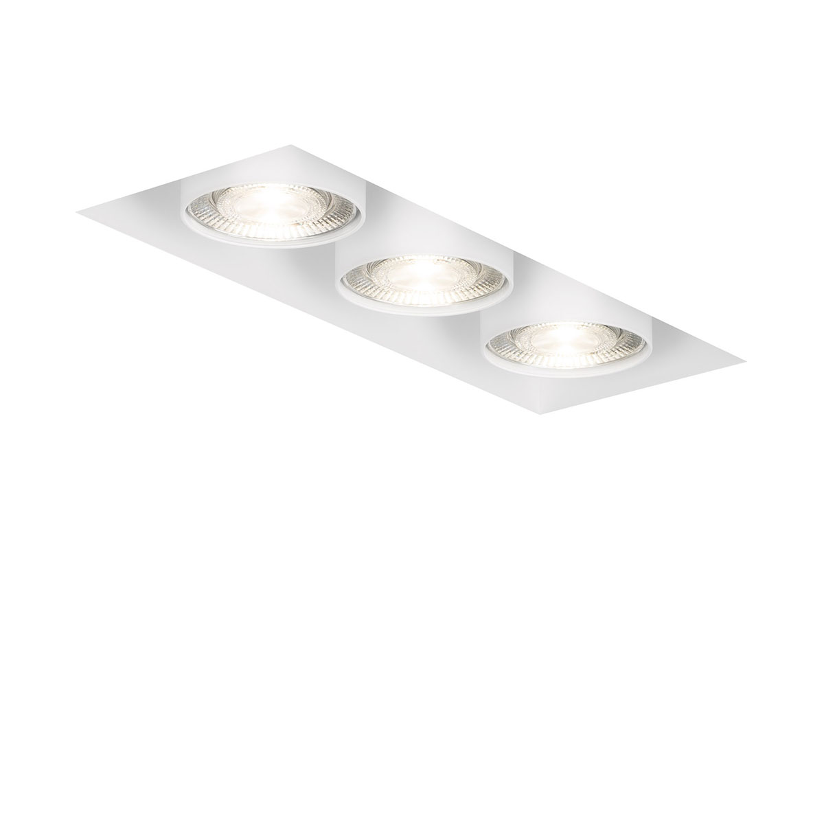 Wittenberg 4.0, wi4-eb-3e-db Einbaustrahler, Weiß matt, Extra-Warmweiß 2700K, Spot 12° Wittenberg 4.0, wi4-eb-3e-db Einbaustrahler, Weiß matt, Warmweiß 3000K, Flood 38°