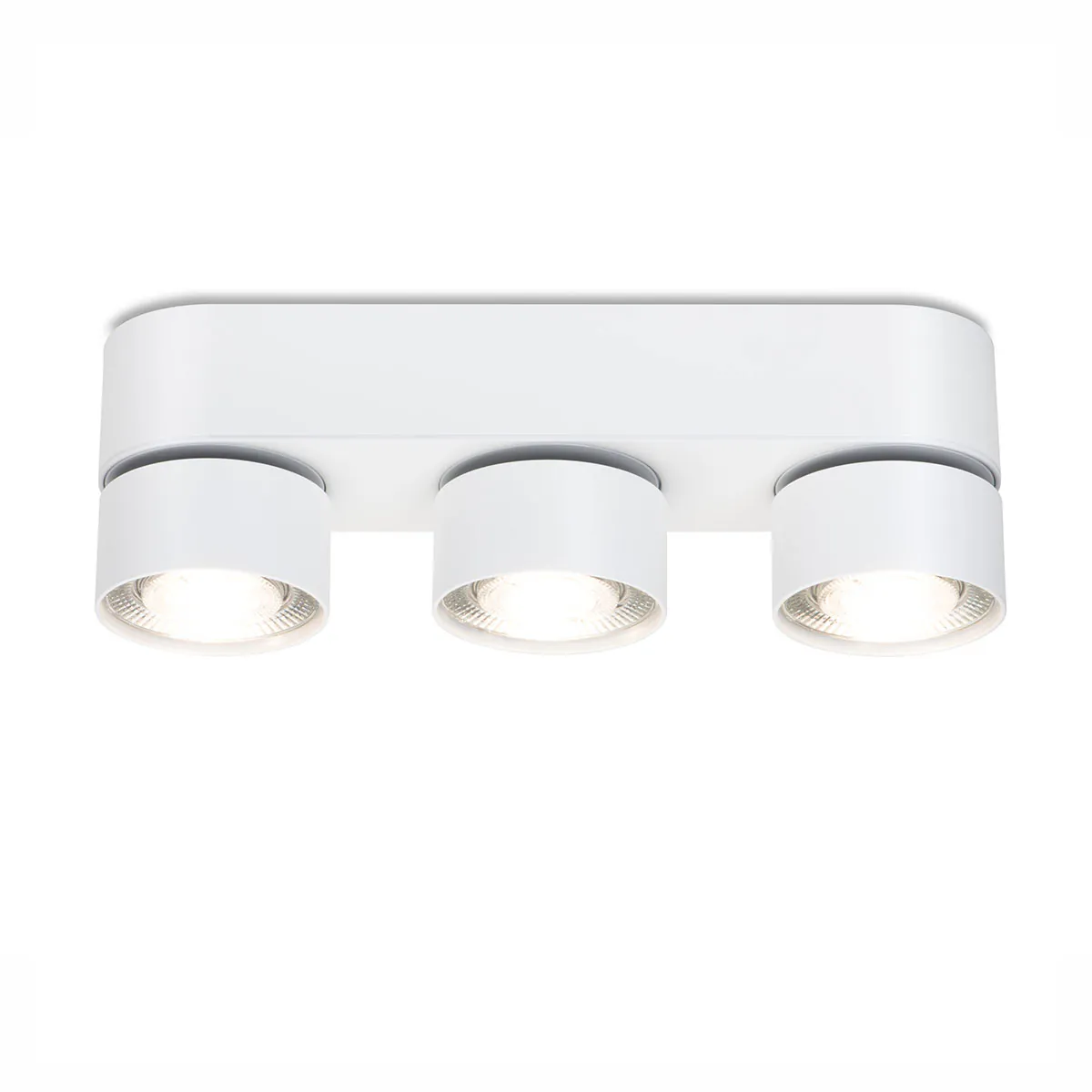 Wittenberg 4.0, wi4-ab-3ov Aufbaustrahler, Weiß matt, Extra-Warmweiß 2700K, Spot 12°, Phase Cut Wittenberg 4.0, wi4-ab-3ov Aufbaustrahler, Weiß matt, Warmweiß 3000K, Flood 38°, Bluetooth