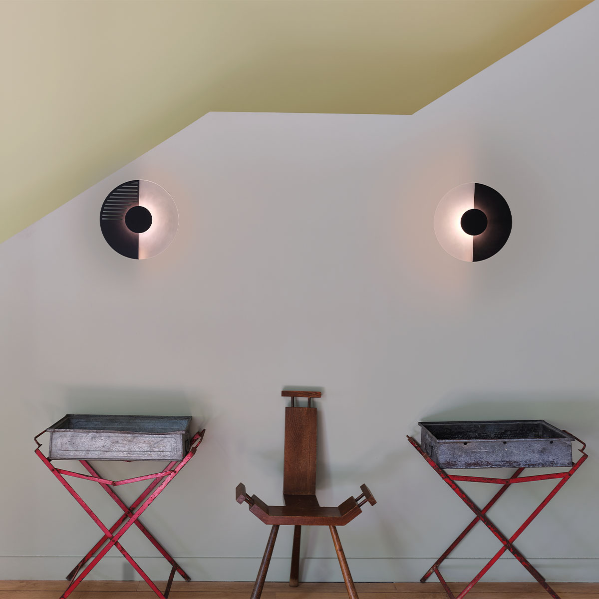 Midnight 505 Wandleuchte, Ø 50,5 cm, Ohne Streifen