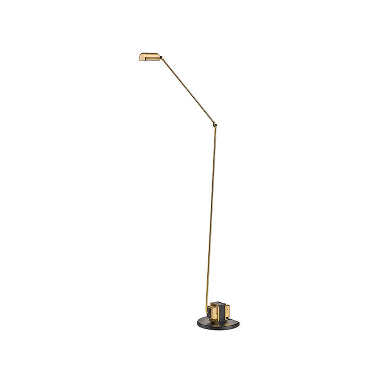 Daphine Terra LED Stehleuchte, H: 101 cm, Gold gebürstet, Warmweiß 3000K Daphine Terra LED Stehleuchte, H: 101 cm, Gold gebürstet, Extra-Warmweiß 2700K
