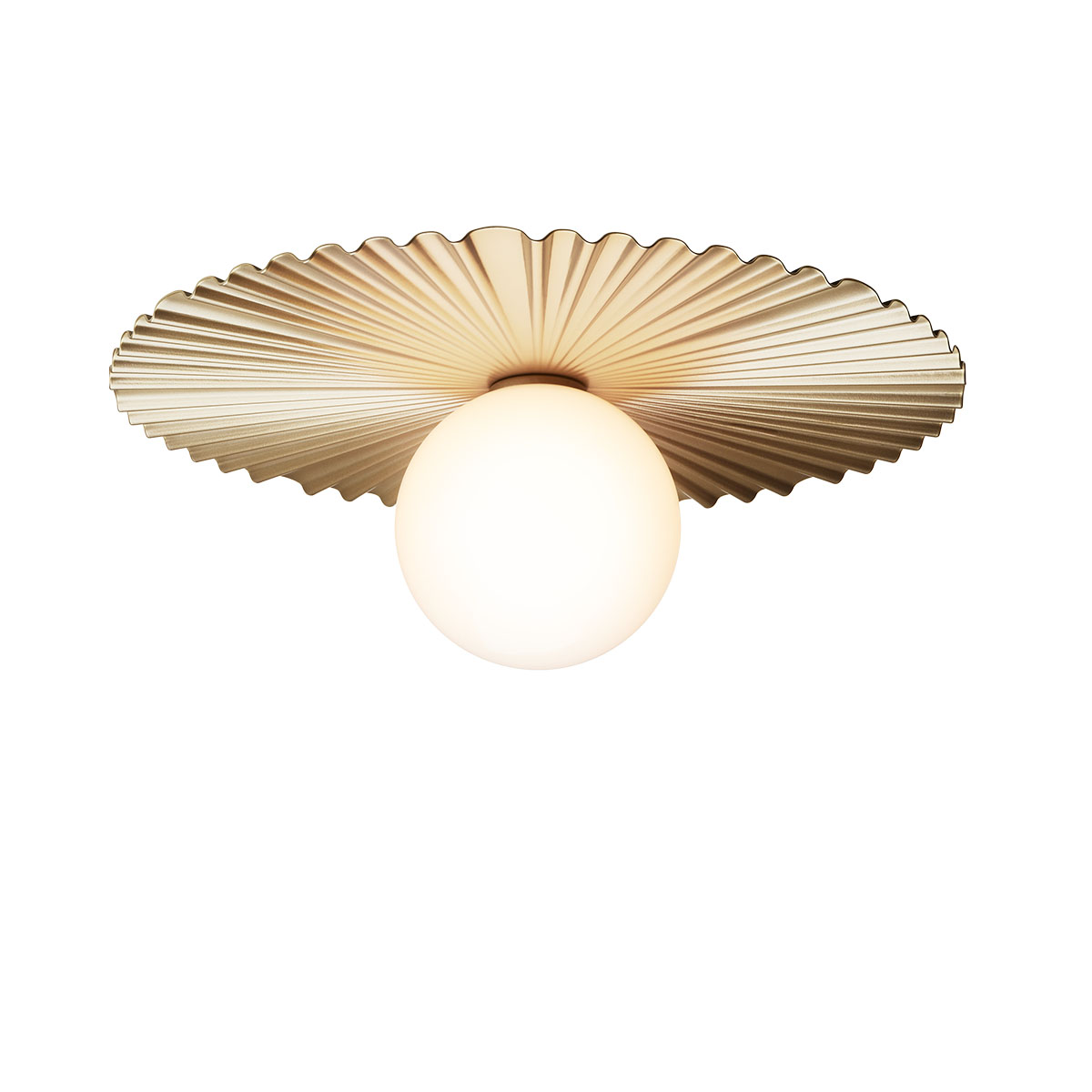 Liila Muuse Medium Wand- und Deckenleuchte, Ø: 42 cm, Gold Liila Muuse Medium Wand- und Deckenleuchte, Ø: 42 cm, Gold